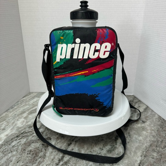 Vintage Prince Tennis Large Canteen Carrying Removable Case Sport Bag - Picture 5 of 12